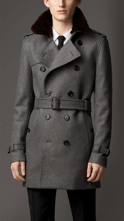 burberry cashmere collared coat|Burberry cashmere trench coat men's.